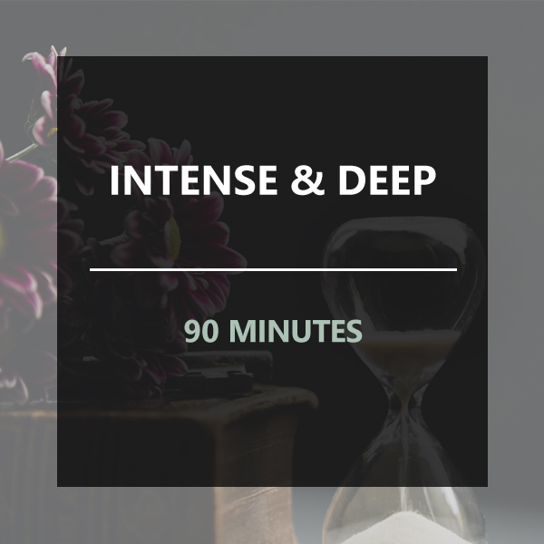graphic saying'intense and deep, 90 minutes'